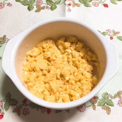 愛理紗さん、こんにちは♪
朝食にレンジで作る炒り卵はいいですね！ちょっとエスニック風で美味しかったです♡ごちそうさまでした( ＾∀＾)